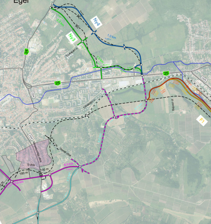 Elérhetők az elkerülő út frissített nyomvonalváltozatai