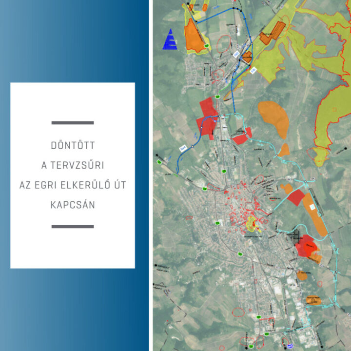 Döntött a tervzsűri az egri elkerülő út kapcsán